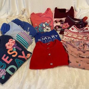 Lot of 11 Long Sleeve Tops size 3T